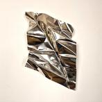 José Soler Art - Steel Silk. Mirror (Wall Sculpture), Antiek en Kunst