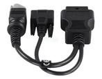 Jaltest (JDC518A) | SISU 3+9-pins OBD - 16-pins OBD2 Verloop, Verzenden, Nieuw