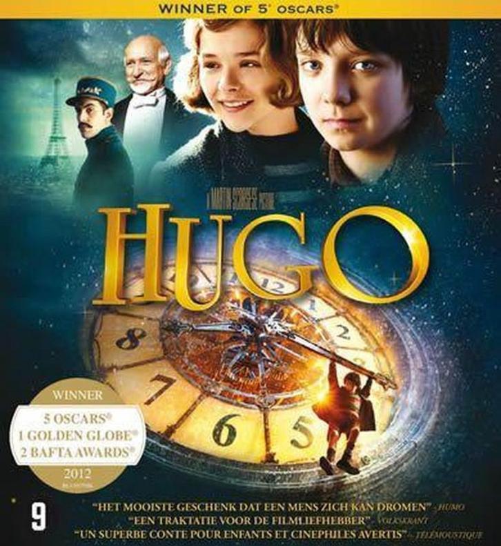 Hugo blu-ray (blu-ray tweedehands film), Cd's en Dvd's, Blu-ray, Zo goed als nieuw, Ophalen of Verzenden