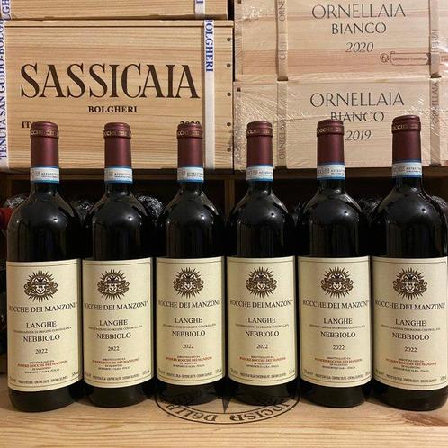 2022 Rocche dei Manzoni, Langhe Nebbiolo - Piëmont DOC - 6, Verzamelen, Wijnen
