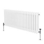 Traditionele 3 Kolom Radiator - 600 x 1192mm - Wit, Doe-het-zelf en Verbouw, Verwarming en Radiatoren, Verzenden, Nieuw