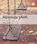 Absolute Java Global Edition 9781292109220, Boeken, Zo goed als nieuw, Verzenden