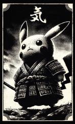 Æ (XX-XXI) - “Pikachu Old Japan Warrior”, (2024), Nieuw