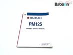 Instructie Boek Suzuki RM 125 2000-2003 (RM125), Motoren, Onderdelen | Suzuki, Gebruikt