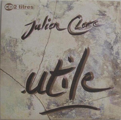 cd single card - Julien Clerc - Utile, Cd's en Dvd's, Cd Singles, Zo goed als nieuw, Verzenden