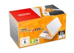 Nintendo New 2DS XL Console - Wit/Oranje (in doos), Spelcomputers en Games, Spelcomputers | Nintendo 2DS en 3DS, Verzenden, Zo goed als nieuw