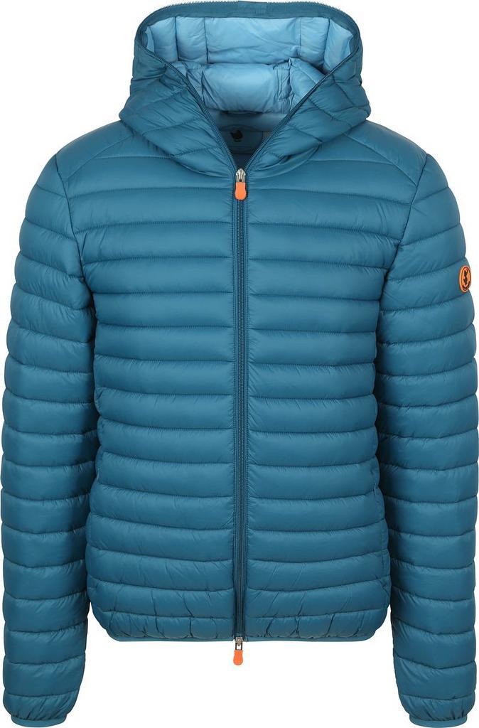 Save The Duck Jas Donald Petrol maat L Heren, Kleding | Heren, Jassen | Winter, Blauw, Nieuw, Maat 52/54 (L), Verzenden