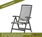Sieger Royal klapstoel - Ijzergrijs/lichtgrijs, Ophalen of Verzenden, Nieuw, Overige materialen