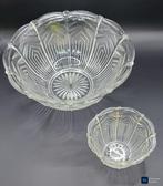 Val Saint Lambert - Schaal (2) - Autoval - Glas - Uniek, Antiek en Kunst, Antiek | Glas en Kristal