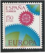 Spanje 1966 - Europa 67 - kleurverandering - Edifil nº, Postzegels en Munten, Postzegels | Europa | Spanje, Gestempeld