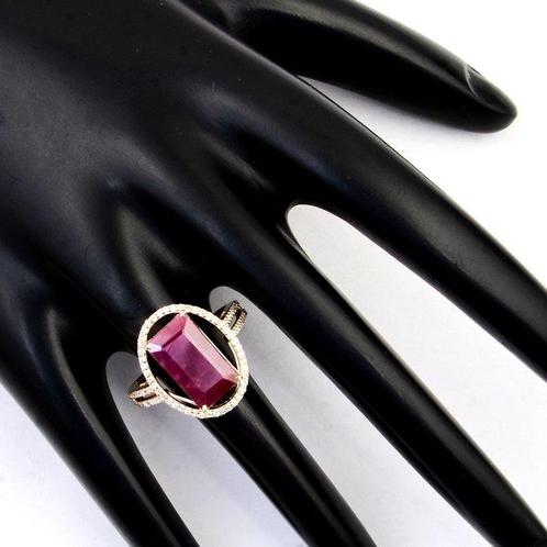 Zonder Minimumprijs - Ring - 14 karaat Geel goud - 4.30ct., Sieraden, Tassen en Uiterlijk, Ringen