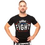 8 Weapons T Shirt The Fight Zwart Muay Thai Bokskleding, Zwart, Vechtsport, Maat 56/58 (XL), Nieuw