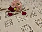 Tafelkleed - 264 cm - 175 cm - Hennep tafelkleed, Antiek en Kunst, Antiek | Kleden en Textiel