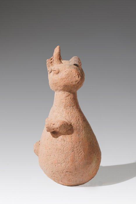 Een terracotta vat - Adamawa - Nigeria (Zonder Minimumprijs), Antiek en Kunst, Kunst | Niet-Westerse kunst