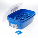 Kelfort Uitvulplaatjes blauw 4mm zak van 174 plaatjes, Doe-het-zelf en Verbouw, Ophalen of Verzenden, Nieuw