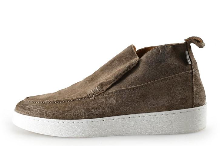 Manfield Instappers in maat 43 Bruin | 20% korting, Kleding | Heren, Schoenen, Bruin, Zo goed als nieuw, Overige typen, Verzenden