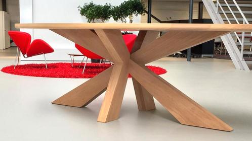 Ovale eiken design tafel LE-HAVRE dé tafel van Westra, Huis en Inrichting, Tafels | Eettafels, 100 tot 150 cm, 200 cm of meer