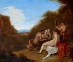 Vlaamse School (XVII) - Venus en Satyr - NO RESERVE, Antiek en Kunst
