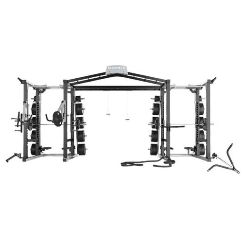 Matrix Magnum Mega Double Half Rack | Rek | Platform |, Sport en Fitness, Fitnessmaterialen, Overige typen, Nieuw, Verzenden