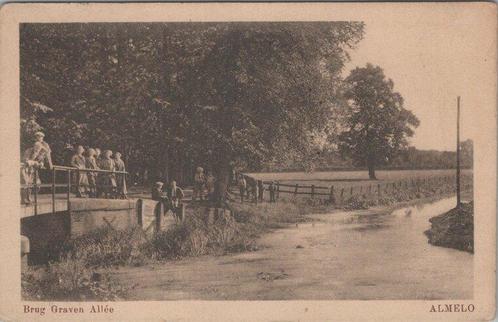 ALMELO - Brug Graven Allée, Verzamelen, Ansichtkaarten | Nederland, Verzenden