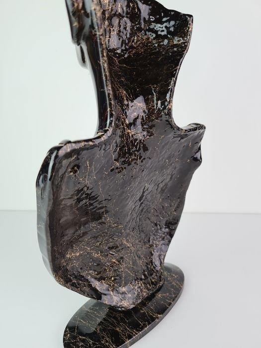 Santicri - Tired Face Black & Gold Marble, Antiek en Kunst, Kunst | Designobjecten