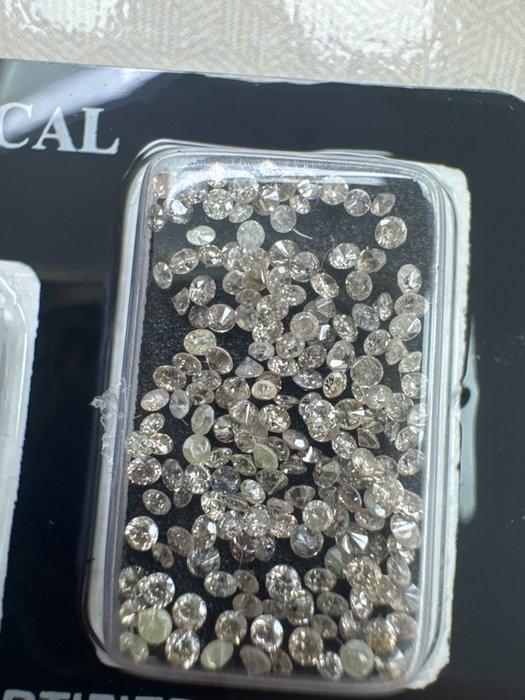 Zonder minimumprijs - 185 pcs Diamant (Natuurlijk gekleurd), Sieraden, Tassen en Uiterlijk, Edelstenen