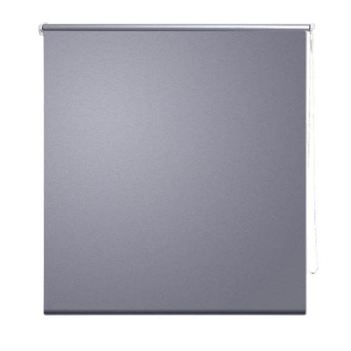 Verduisterend Rolgordijn 160x175 Grijs - Tweedekansje! OP=OP, Huis en Inrichting, Stoffering | Gordijnen en Lamellen, Grijs, Nieuw