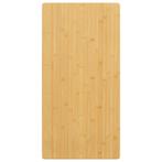 vidaXL Tafelblad 50x100x4 cm bamboe, Huis en Inrichting, Tafels | Eettafels, Verzenden, Nieuw