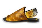 Papucei Sandalen in maat 40 Goud | 10% extra korting, Kleding | Dames, Overige kleuren, Verzenden, Sandalen of Muiltjes, Zo goed als nieuw