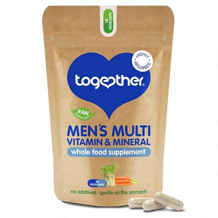 Multi vitamine capsules voor mannen  Together  30 stuks, Sport en Fitness, Gezondheidsproducten en Wellness, Nieuw, Verzenden