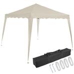 Vouwbare Party-tent Capri 3x3m Beige (3x3 meter), Verzenden, Nieuw