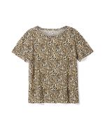 HEMA Dames T-shirt Evie luipaard multi, Verzenden, Nieuw