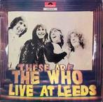 LP gebruikt - The Who - These Are The Who Live At Leeds, Cd's en Dvd's, Vinyl | Rock, Zo goed als nieuw, Verzenden