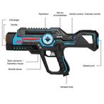 Oplaadbare lasergame set voor kinderen - 2 laserguns + 2, Ophalen of Verzenden, Nieuw