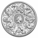 Queens Beast Completer Coin 2 oz 2021, Zilver, Losse munt, Verzenden