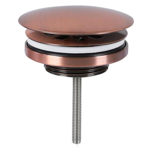 Wastafel Afvoerplug Differnz Always Open 7 cm Rood Koper, Doe-het-zelf en Verbouw, Sanitair, Ophalen of Verzenden
