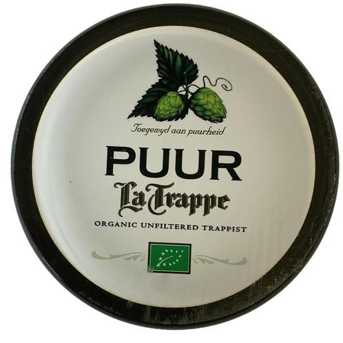 Occasion - Ronde taplens Puur La Trappe, Zakelijke goederen, Horeca | Overige, Ophalen of Verzenden