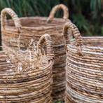 Wasmand SYAILENDRA | Plantenmand | Opbergmand van bananenvez, Huis en Inrichting, Verzenden, Nieuw