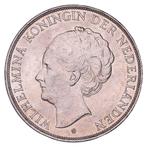2½ Gulden 1937-1940 Wilhelmina ZFr+, Postzegels en Munten, Munten | Nederland, Verzenden