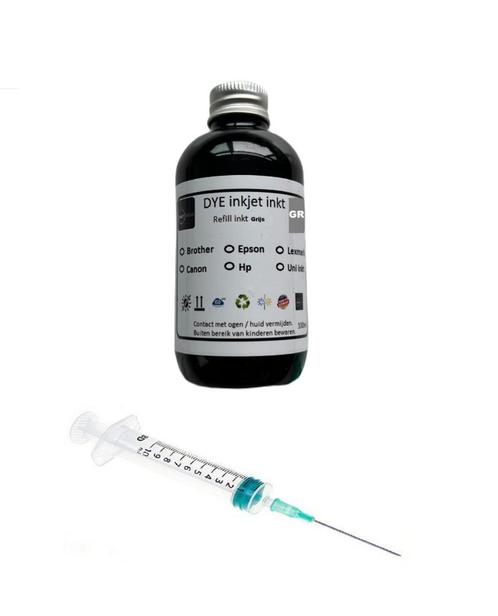 Geschikt Epson 114 Ecotank Grijs 100ml van Inktmedia, Computers en Software, Printerbenodigdheden, Cartridge, Nieuw