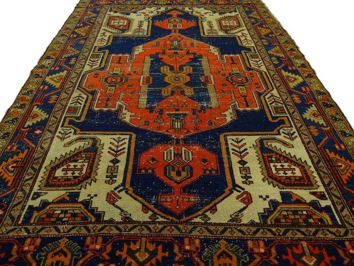 Antieke Kazak - Gereinigd - Vloerkleed - 196 cm - 141 cm, Huis en Inrichting, Stoffering | Tapijten en Kleden