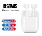 Bluetooth in-ear oortjes in ear inear oordopjes I9S *WIT*, Verzenden, Nieuw