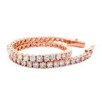 Armband - 14 karaat Roségoud - 4.65ct. tw. Roze Diamant, Sieraden, Tassen en Uiterlijk, Armbanden, Nieuw