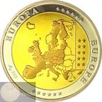 Vaticaan. Zilveren penning Europa met vergulde details z.j.
