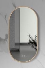 Spiegel 100 x 50 cm ovaal met ledverlichting en verwarming g, Huis en Inrichting, Ophalen of Verzenden, Nieuw