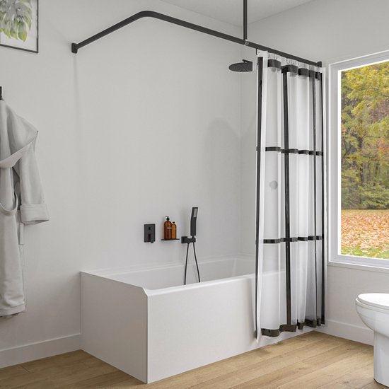 Sealskin Easy Roll - Douchegordijnstangset - Universeel - L, Huis en Inrichting, Badkamer | Badtextiel en Accessoires, Verzenden