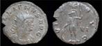 253-268ad Roman Gallienus silvered antoninianus Virtus st..., Verzenden