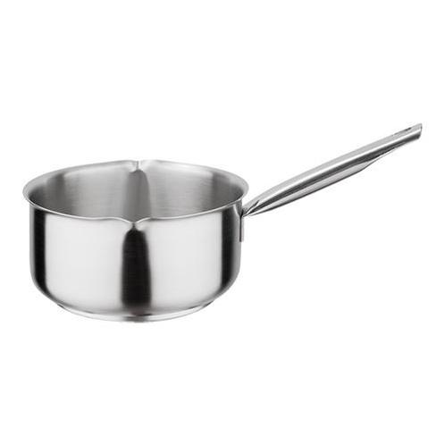 Steelpan RVS | 1,5 liter | Met RVS handgreep |  Ø16x7,5(h)cm, Zakelijke goederen, Horeca | Keukenapparatuur, Nieuw in verpakking