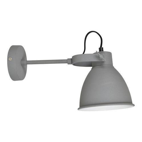 Industriële wandlamp grijs, Locker, Huis en Inrichting, Lampen | Wandlampen, Nieuw, Metaal, Ophalen of Verzenden