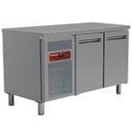 Diamond Koelwerkbank 260L Met 2 Deuren (1/1 GN) | 1350x700x8, Ophalen of Verzenden, Nieuw